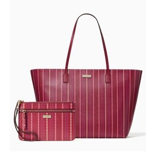 Kate Spade Large Tote and CC Holder
